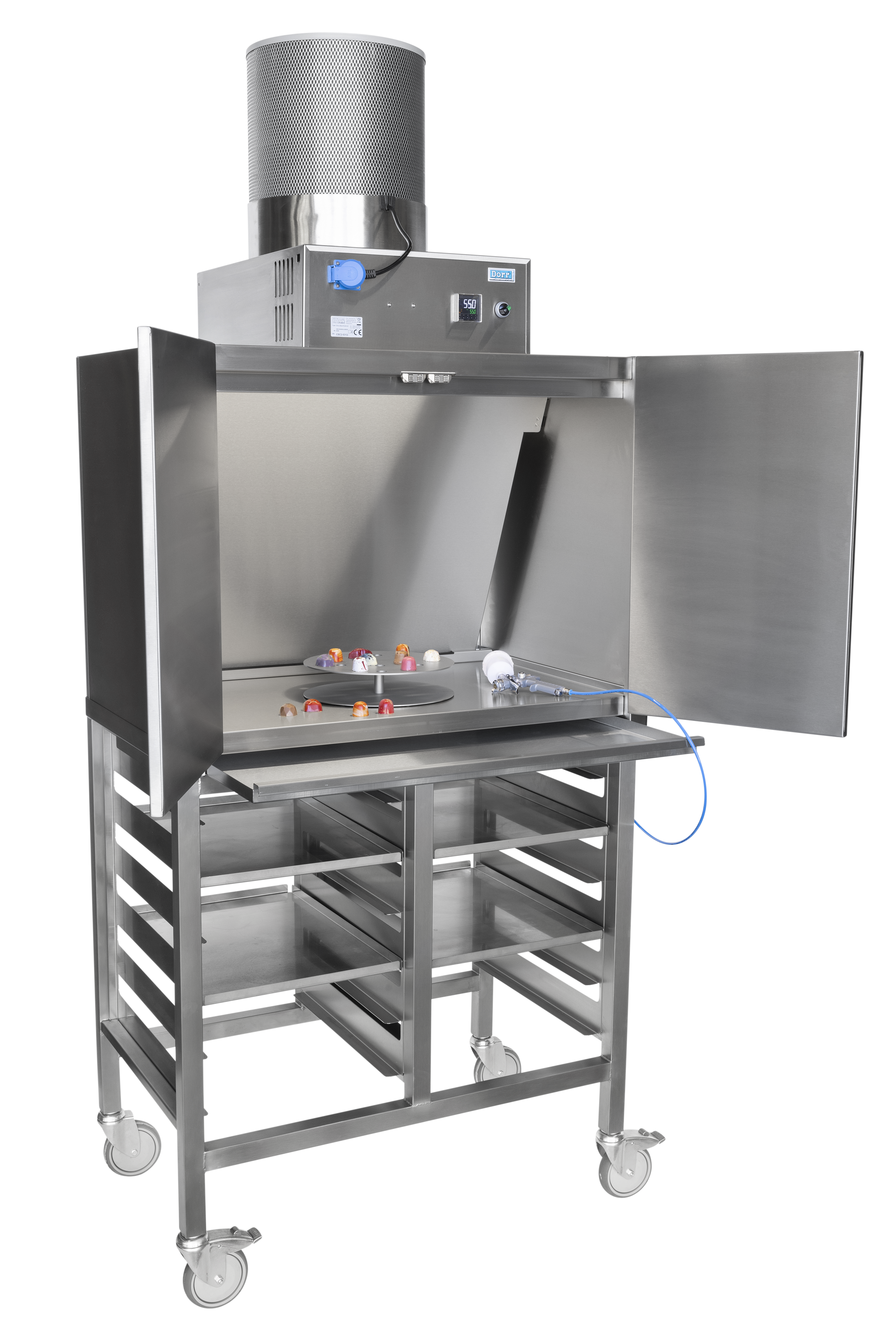 Bekijk onze Dörr Chocolade spuitcabine